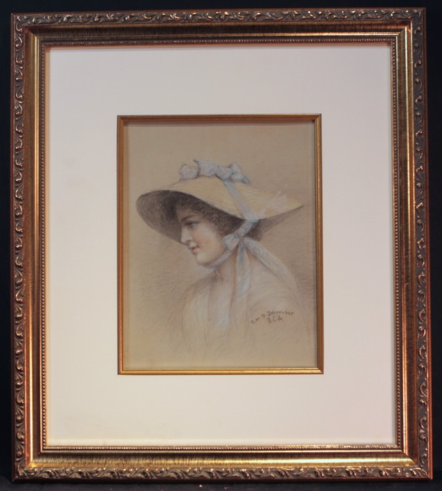 Charlotte Schreiber Lady The Portrait Framed Final