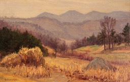 Gertrude Spurr Cutts Rolling Hills Unframed Final